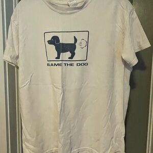 Bame the Dog Cream T-Shirt
